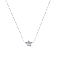 Just Diamond Star Collier, 14kt goud, Just Franky